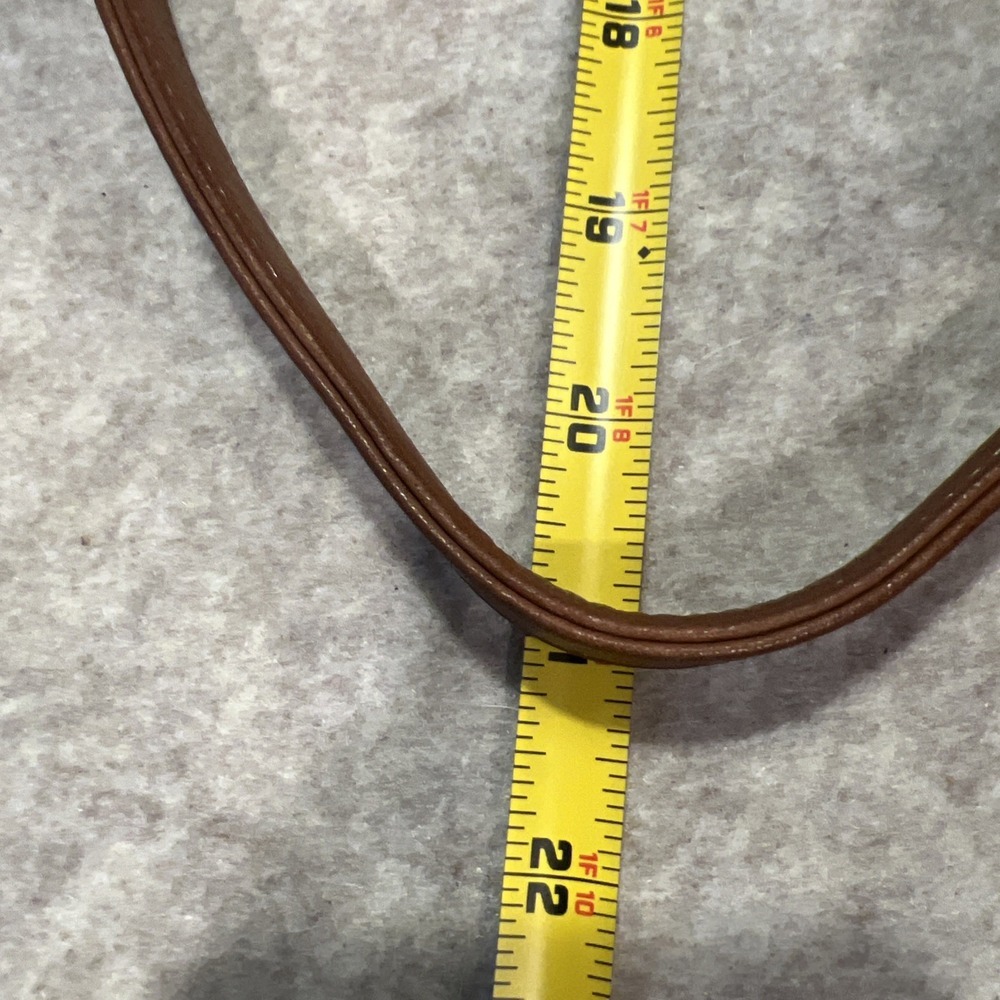 Fossil Leather Crossbody Bag Brown Y2K 2000s Boho Hobo Festival Style 75082 - Picture 11 of 12